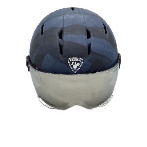 ROSSIGNOL (ロシニョール) WHOOPEE VISOR IMPACTS ヘルメット ブルー/ケース付 メンズ 52-55cm