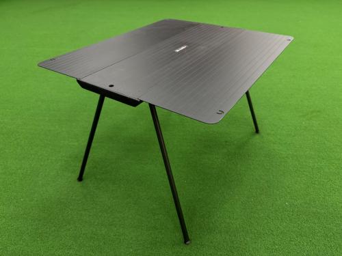 verne (ベルン) アウトドアテーブル ブラック フラットテーブルS