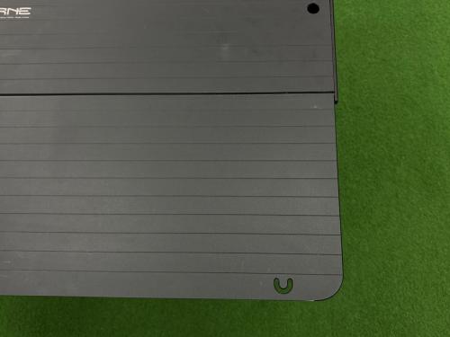 verne (ベルン) アウトドアテーブル ブラック フラットテーブルS