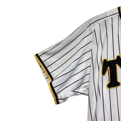 阪神タイガース (ハンシンタイガース) 応援グッズ 【80】岡田 彰布 SIZE O ホワイト×イエロー