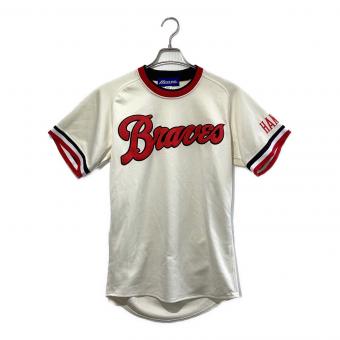 阪急ブレーブス (ハンキュウブレーブス) 80周年記念復刻 レプリカ ユニホーム 応援グッズ ＠ Mサイズ ホワイト×レッド