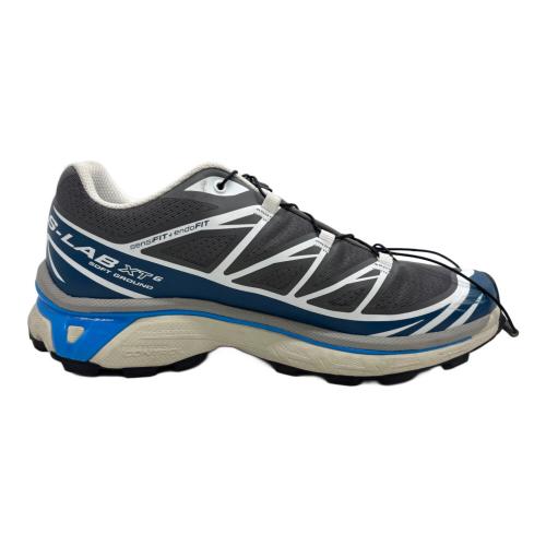 SALOMON (サロモン) ローカットスニーカー 478642 ユニセックス SIZE 25cm グレー×スカイブルー XT-6