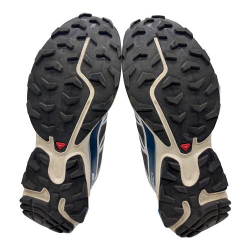 SALOMON (サロモン) ローカットスニーカー 478642 ユニセックス SIZE 25cm グレー×スカイブルー XT-6