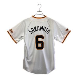 読売ジャイアンツ (ヨミウリジャイアンツ) 2024シーズン ホーム 応援グッズ TGLM-07Z8 【6】坂本 勇人 SIZE S ホワイト×オレンジ