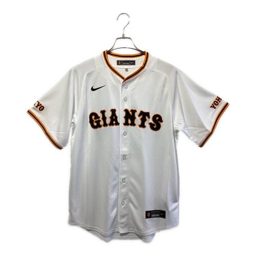 読売ジャイアンツ (ヨミウリジャイアンツ) 2024シーズン ホーム 応援グッズ TGLM-07Z8 【2】吉川 尚輝 SIZE M ホワイト×オレンジ