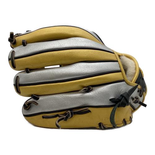 MIZUNO (ミズノ) ミズノプロ 坂本勇人 2013オールスターモデル 軟式グローブ 1AJGR99703 約28.5cm ゴールド×シルバー