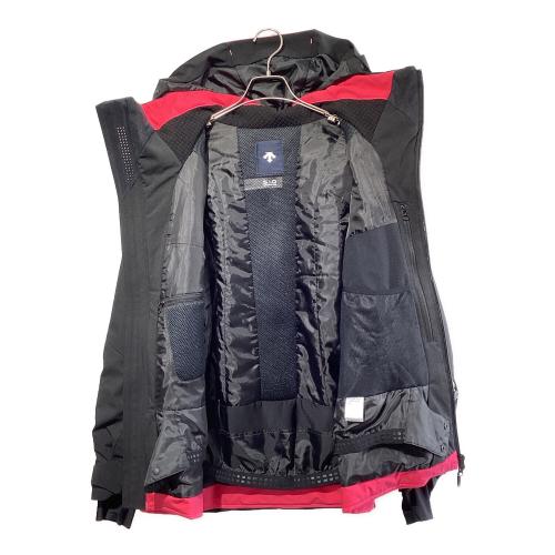 DESCENTE (デサント) インサレーテッドジャケット スキーウェア(ジャケット) DW4FJK54U 24-25モデル メンズ SIZE O(XL相当) ブラック×ピンク