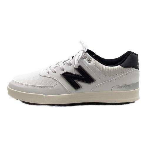NEW BALANCE (ニューバランス) ゴルフシューズ UGC574JG タグ付 メンズ SIZE 27cm ホワイト