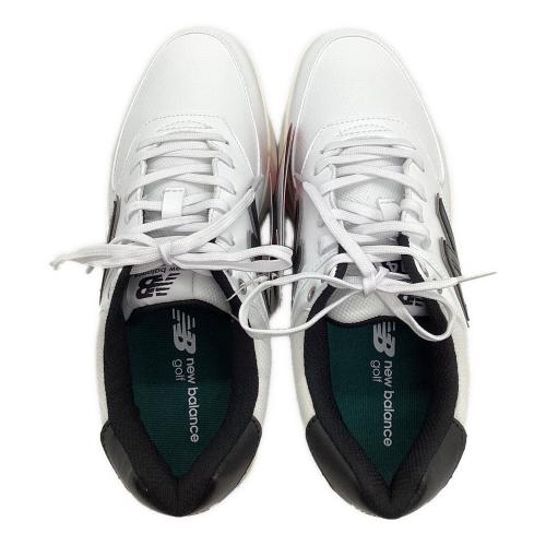 NEW BALANCE (ニューバランス) ゴルフシューズ UGC574JG タグ付 メンズ SIZE 27cm ホワイト