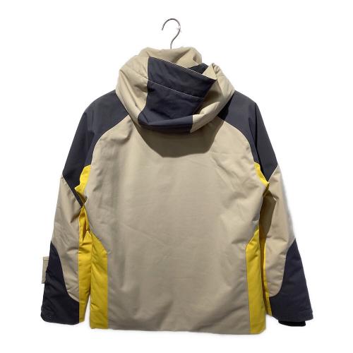PHENIX (フェニックス) サンダーボルトジャケット スノーボードウェア(ジャケット) ESM23OT30 メンズ SIZE S ベージュ×グレー×イエロー