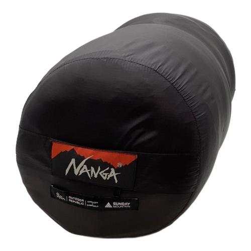 NANGA (ナンガ) マミー型シュラフ(化繊) リミテッドシュラフ SF800
