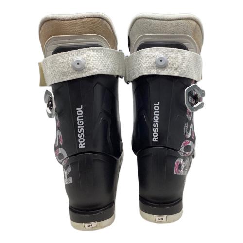 ROSSIGNOL (ロシニョール) kelia スキーブーツ Aマーク レディースとしても キッズ SIZE 24.5cm ブラック