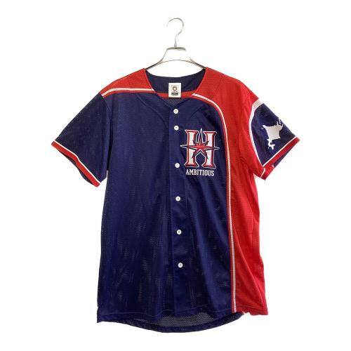 北海道日本ハムファイターズ (ホッカイドウニッポンハムファイターズ) 応援グッズ 395080617 2017HOKKAIDO be AMBITIOUS SIZE O ネイビー×レッド