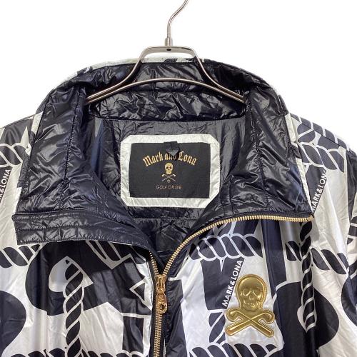 MARK&LONA (マークアンドロナ) アウター ゴルフウェア(トップス) MLM-0C-AD07 ＠ メンズ SIZE 50 ホワイト×ブラック