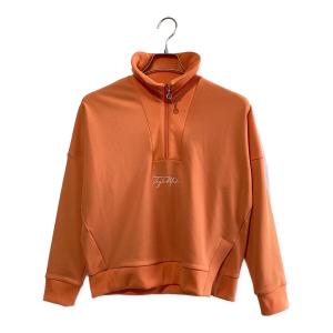 TaylorMade (テーラーメイド) T-HEAT ハーフジップスウェットプルオーバー ゴルフウェア(トップス) M20435 レディース SIZE S オレンジ