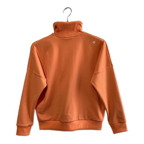 TaylorMade (テーラーメイド) T-HEAT ハーフジップスウェットプルオーバー ゴルフウェア(トップス) M20435 レディース SIZE S オレンジ