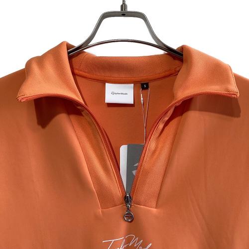 TaylorMade (テーラーメイド) T-HEAT ハーフジップスウェットプルオーバー ゴルフウェア(トップス) M20435 レディース SIZE S オレンジ
