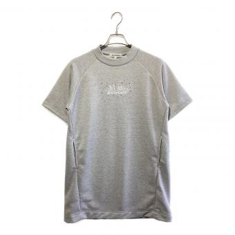 M U SPORTS (エムユースポーツ) モックネック ゴルフウェア(トップス) 701R7408 裏毛モックネックチュニック レディース SIZE 42 ライトグレー