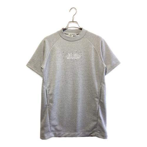 M U SPORTS (エムユースポーツ) モックネック ゴルフウェア(トップス) 701R7408 裏毛モックネックチュニック レディース SIZE 42 ライトグレー