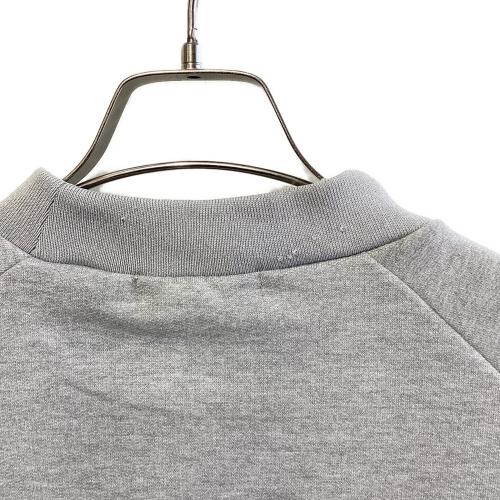 M U SPORTS (エムユースポーツ) モックネック ゴルフウェア(トップス) 701R7408 裏毛モックネックチュニック レディース SIZE 42 ライトグレー