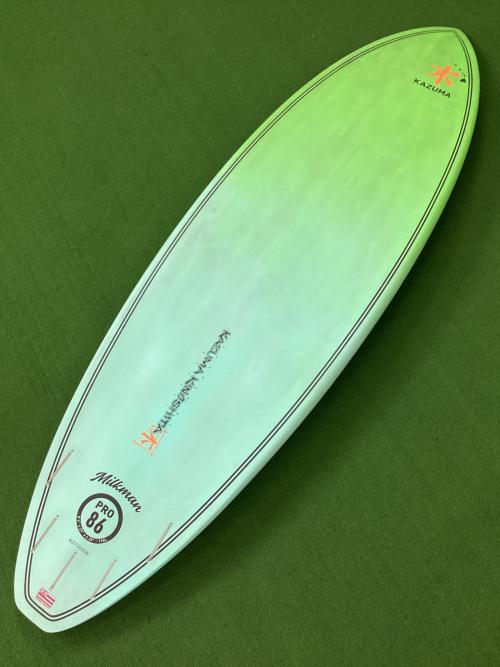 KAZUMA MILKMAN SUP 115L グリーン 8'6"×29”×4.25”
