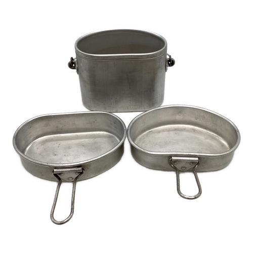 イタリア軍飯盒3ピース イタリア軍 (イタリアグン) 飯盒 3段式/ヴィンテージ品｜トレファクONLINE
