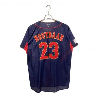 日本代表(侍ジャパン) (ニホンダイヒョウ(サムライジャパン)) WBC2023 アウェイ 応援グッズ SIZE O ネイビー×レッド