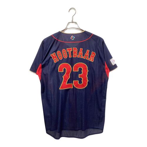 日本代表(侍ジャパン) (ニホンダイヒョウ(サムライジャパン)) WBC2023 アウェイ 応援グッズ SIZE O ネイビー×レッド