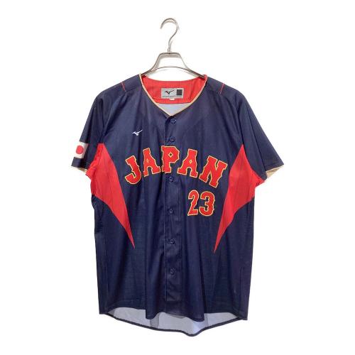 日本代表(侍ジャパン) (ニホンダイヒョウ(サムライジャパン)) WBC2023 アウェイ 応援グッズ SIZE O ネイビー×レッド