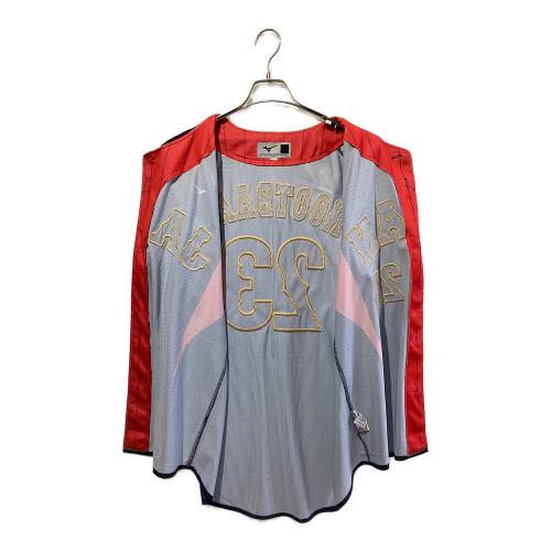 日本代表(侍ジャパン) (ニホンダイヒョウ(サムライジャパン)) WBC2023 アウェイ 応援グッズ SIZE O ネイビー×レッド