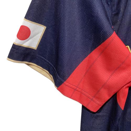 日本代表(侍ジャパン) (ニホンダイヒョウ(サムライジャパン)) WBC2023 アウェイ 応援グッズ SIZE O ネイビー×レッド