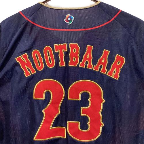 日本代表(侍ジャパン) (ニホンダイヒョウ(サムライジャパン)) WBC2023 アウェイ 応援グッズ SIZE O ネイビー×レッド