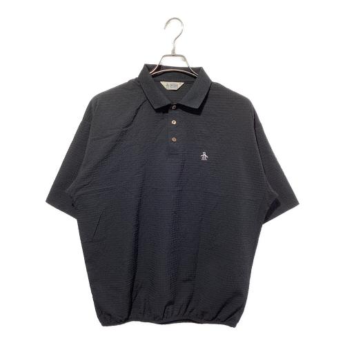 Penguin by Munsingwear (ペンギン バイ マンシングウェア) ハーフパンツ ゴルフウェア上下セット MU5SJK02M ユーティリティ 3ピース セットアップ/2025モデル＠ メンズ SIZE L ブラック