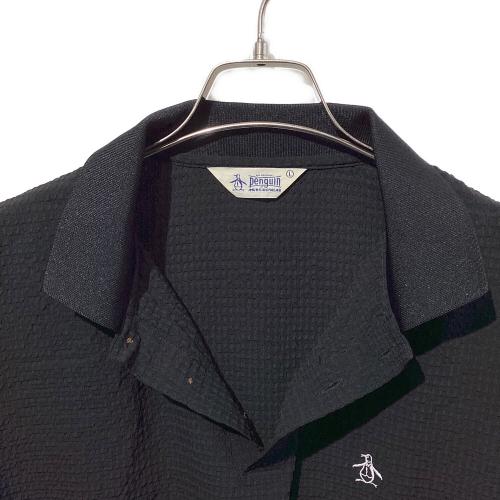 Penguin by Munsingwear (ペンギン バイ マンシングウェア) ハーフパンツ ゴルフウェア上下セット MU5SJK02M ユーティリティ 3ピース セットアップ/2025モデル＠ メンズ SIZE L ブラック