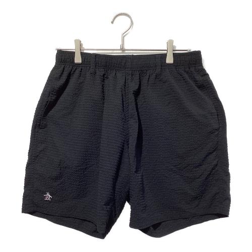 Penguin by Munsingwear (ペンギン バイ マンシングウェア) ハーフパンツ ゴルフウェア上下セット MU5SJK02M ユーティリティ 3ピース セットアップ/2025モデル＠ メンズ SIZE L ブラック