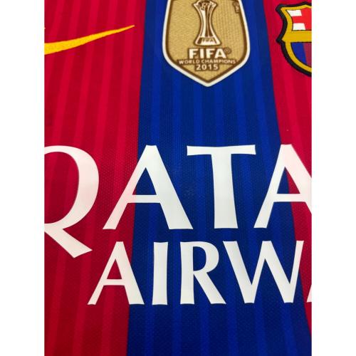 FCバルセロナ (エフシーバルセロナ) サッカーユニフォーム 776850-481 16/17 メンズ SIZE L ブルー×レッド