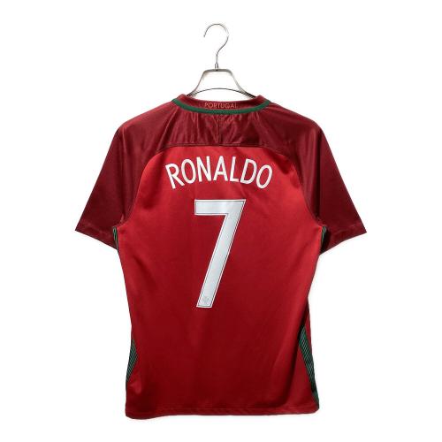 ポルトガル代表 サッカーユニフォーム 724620-687 16/17ホームユニフォーム メンズ SIZE M レッド