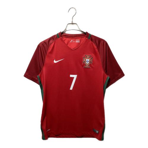 ポルトガル代表 サッカーユニフォーム 724620-687 16/17ホームユニフォーム メンズ SIZE M レッド