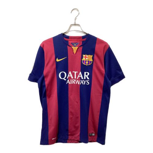 FCバルセロナ (エフシーバルセロナ) サッカーユニフォーム 610594-422 14/15ホーム メンズ SIZE L ブルー×レッド