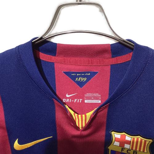 FCバルセロナ (エフシーバルセロナ) サッカーユニフォーム 610594-422 14/15ホーム メンズ SIZE L ブルー×レッド