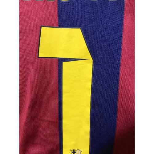 FCバルセロナ (エフシーバルセロナ) サッカーユニフォーム 610594-422 14/15ホーム メンズ SIZE L ブルー×レッド