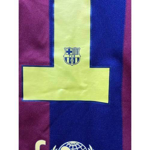 FCバルセロナ (エフシーバルセロナ) サッカーユニフォーム 610594-422 14/15ホーム メンズ SIZE L ブルー×レッド