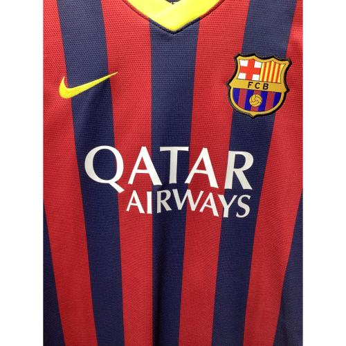 FCバルセロナ サッカーユニフォーム 532822-413 13/14 メンズ SIZE M ネイビー×レッド