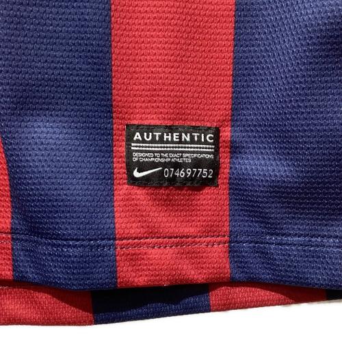 FCバルセロナ サッカーユニフォーム 532822-413 13/14 メンズ SIZE M ネイビー×レッド