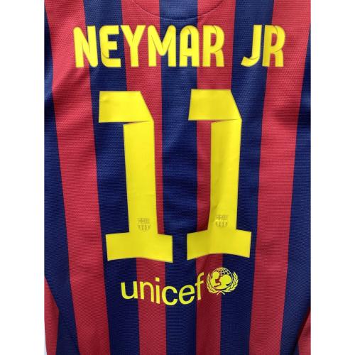 FCバルセロナ サッカーユニフォーム 532822-413 13/14 メンズ SIZE M ネイビー×レッド