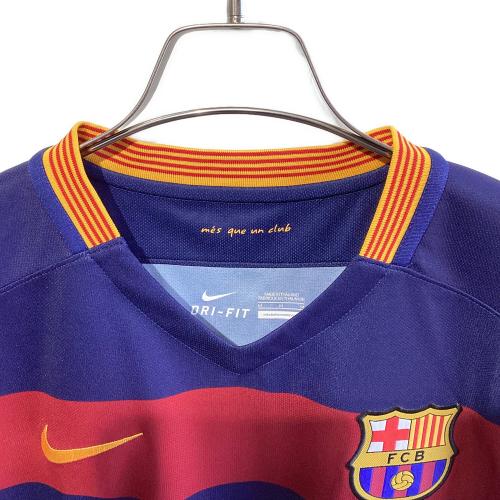 NIKE (ナイキ) サッカーユニフォーム 658794-422 15/16ホーム メンズ SIZE M ネイビー×レッド