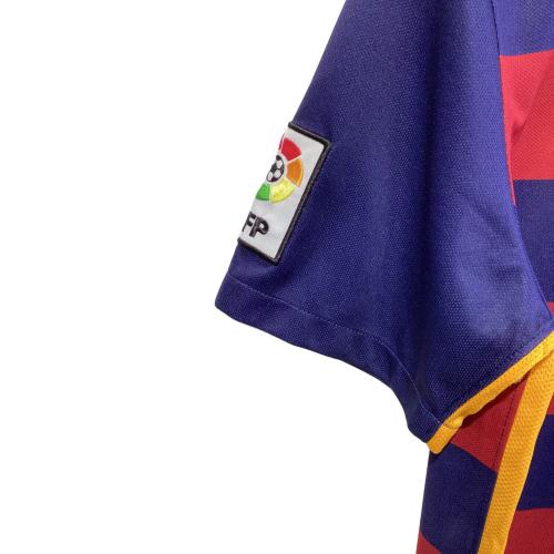 NIKE (ナイキ) サッカーユニフォーム 658794-422 15/16ホーム メンズ SIZE M ネイビー×レッド