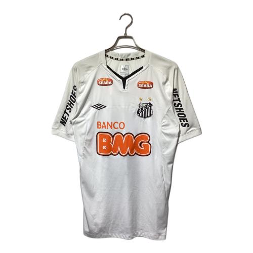 サントスFC サッカーユニフォーム 2011年モデル メンズ SIZE L ホワイト