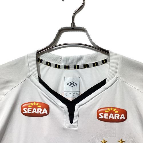 サントスFC サッカーユニフォーム 2011年モデル メンズ SIZE L ホワイト