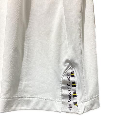 サントスFC サッカーユニフォーム 2011年モデル メンズ SIZE L ホワイト